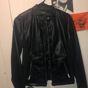 Real leather jacket